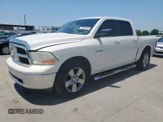 2009 Dodge 1500 SLT with VIN 1D3HB13P29S703636, listed as a Copart auction lot 56390485 with 190,914 mi miles and Salvage title. Bid and sale history available at DreamBid. Image 1.