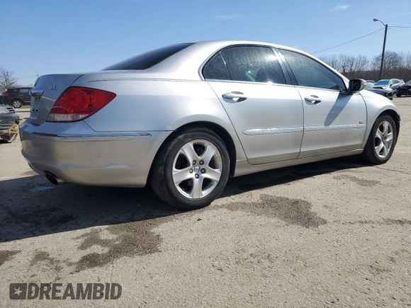 2007 Acura RL Technology z VIN JH4KB16677C001125, wystawiony jako Copart lot #46943485 z przebiegiem 191 097 mil mil oraz Szkoda całkowita • Salvage title. Historia ofert i sprzedaży dostępna na DreamBid. Obrazek 3.