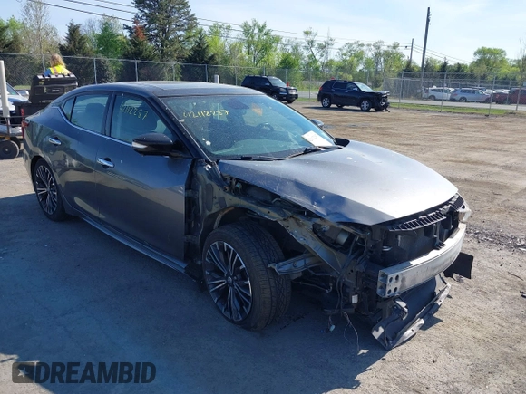 2017 Nissan Maxima SR with VIN 1N4AA6AP1HC387058, listed as a IAAI auction lot 42112287 with 128,460 mi miles and . Bid and sale history available at DreamBid. Image 1.