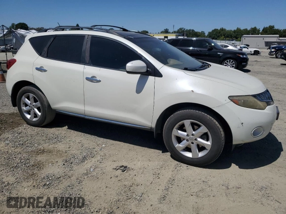 2009 Nissan Murano SL z VIN JN8AZ18U29W031904, wystawiony jako Copart lot #60540915 z przebiegiem 189 398 mil mil oraz Czysty tytuł • Clean title. Historia ofert i sprzedaży dostępna na DreamBid. Obrazek 4.