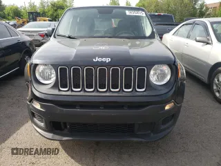 2017 Jeep Renegade Sport with VIN ZACCJAAB7HPE78941, listed as a Copart auction lot 56393015 with 99,538 mi miles and Salvage title. Bid and sale history available at DreamBid. Image 5.