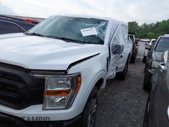 2021 Ford F-150 XL with VIN 1FTMF1CB5MKE25341, listed as a IAAI auction lot 42103478 with 125,369 mi miles and . Bid and sale history available at DreamBid. Image 17.
