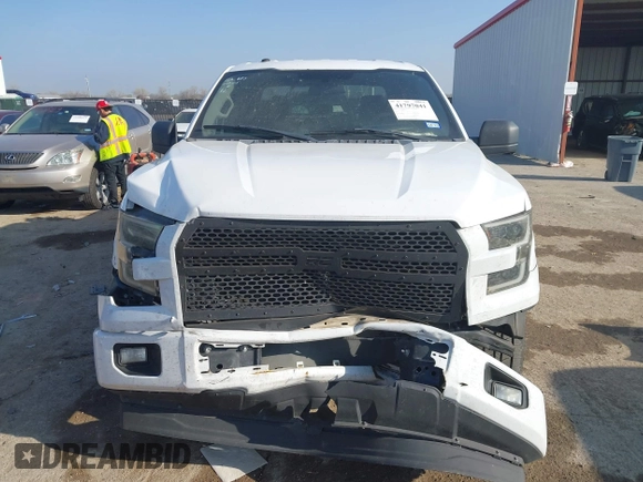 2017 Ford F-150 XL with VIN 1FTEW1CF8HKE13441, listed as a IAAI auction lot 41797041 with 185,482 mi miles and . Bid and sale history available at carsss.com. Image 12.