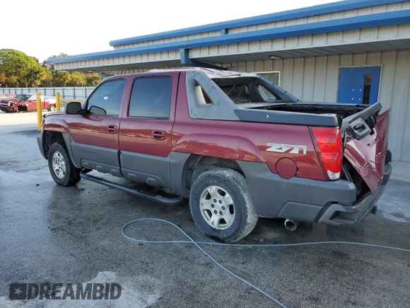 2004 Chevrolet Avalanche Z71 with VIN 3GNEK12T24G203820, listed as a Copart auction lot 76016844 with Not Provided miles and Non Repairable. Bid and sale history available at carsss.com. Image 2.