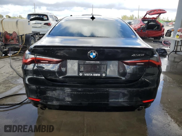 2023 BMW 4 Series 430i with VIN WBA53AP02PCL51281, listed as a Copart auction lot 45535245 with Not provided miles and Clean title. Bid and sale history available at DreamBid. Image 6.
