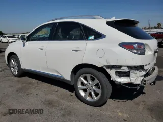 2010 Lexus RX 350 with VIN JTJZK1BA3A2405351, listed as a Copart auction lot 49899135 with 258,225 mi miles and Salvage Title. Bid and sale history available at DreamBid. Image 2.