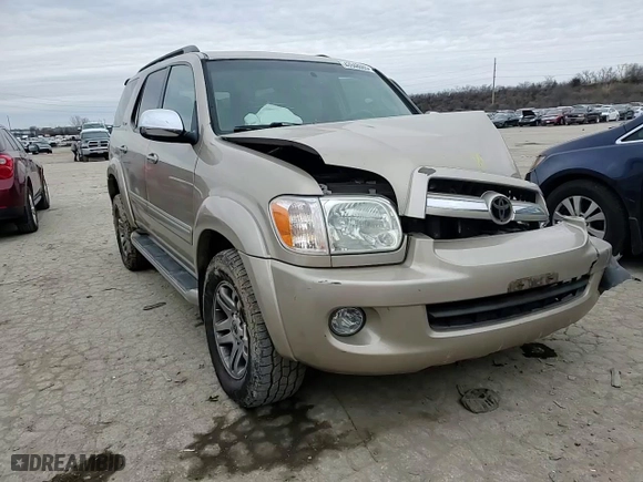 2007 Toyota Sequoia Limited with VIN 5TDBT48A87S284926, listed as a Copart auction lot 43948065 with 238,674 mi miles and Salvage Title. Bid and sale history available at carsss.com. Image 11.