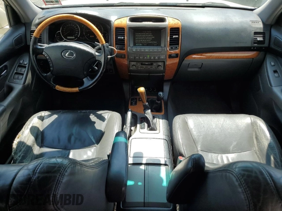 2003 Lexus GX 470 with VIN JTJBT20X430003896, listed as a Copart auction lot 53808295 with 163,376 mi miles and Salvage Title. Bid and sale history available at carsss.com. Image 8.