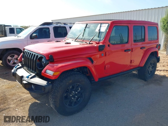 2024 Jeep Wrangler Sport S with VIN 1C4RJXN64RW141013, listed as a IAAI auction lot 42806441 with 5,893 mi miles and . Bid and sale history available at DreamBid. Image 19.