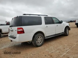 2012 Ford Expedition EL King Ranch with VIN 1FMJK1H57CEF06514, listed as a Copart auction lot 69575204 with 165,505 mi miles and Salvage Title. Bid and sale history available at carsss.com. Image 3.
