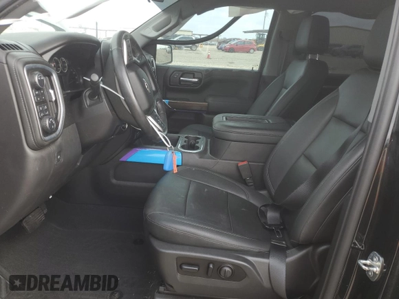 2021 Chevrolet Silverado 1500 LT Trail Boss with VIN 3GCPYFELXMG152978, listed as a Copart auction lot 43568205 with 51,475 mi miles and Salvage Title. Bid and sale history available at DreamBid. Image 7.