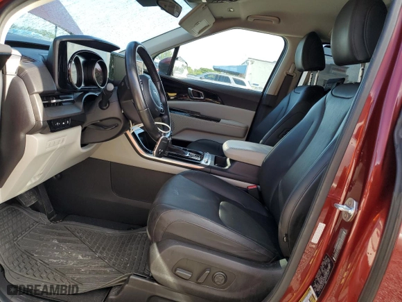 2022 Kia Carnival SX with VIN KNDNE5H38N6067291, listed as a Copart auction lot 69757104 with 84,268 mi miles and Salvage Title. Bid and sale history available at carsss.com. Image 7.