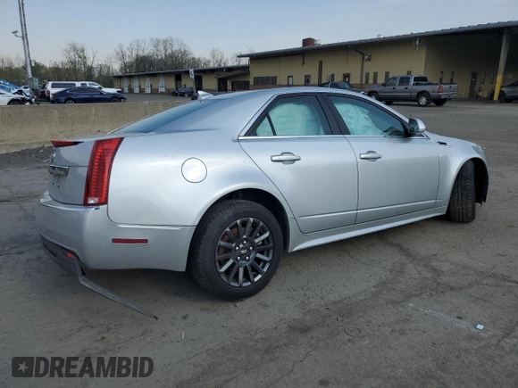 2012 Cadillac CTS Luxury with VIN 1G6DG5E50C0100783, listed as a Copart auction lot 54704325 with 145,842 mi miles and Salvage title. Bid and sale history available at DreamBid. Image 3.