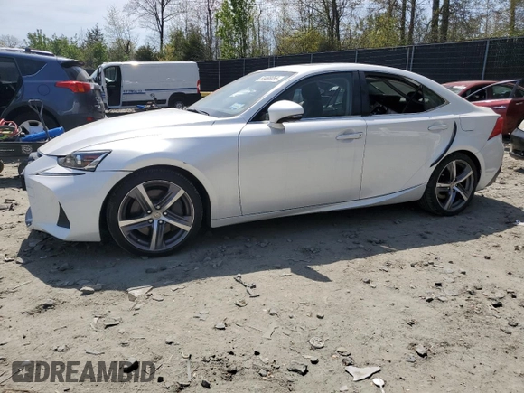 2017 Lexus IS 300 with VIN JTHCM1D26H5025209, listed as a Copart auction lot 53488055 with 12,740 mi miles and Salvage Title. Bid and sale history available at DreamBid. Image 1.