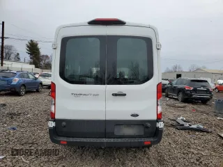 2019 Ford Transit with VIN 1FTYR2CM8KKA00614, listed as a Copart auction lot 45124425 with Not Provided miles and Salvage Title. Bid and sale history available at carsss.com. Image 6.