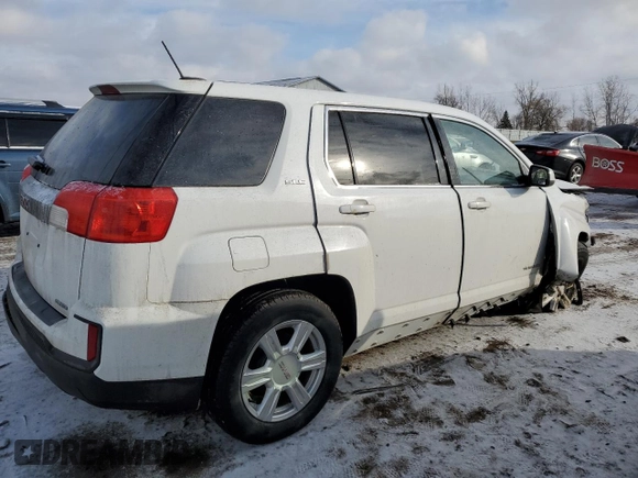 2016 GMC Terrain SLE with VIN 2GKFLSEK8G6299881, listed as a Copart auction lot 44185035 with 73,306 mi miles and Clean Title. Bid and sale history available at carsss.com. Image 3.