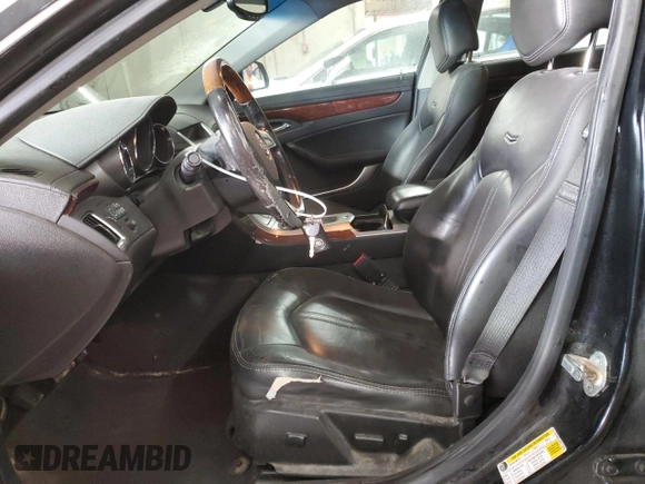 2013 Cadillac CTS with VIN 1G6DM5E34D0119653, listed as a Copart auction lot 49846565 with 160,335 mi miles and Salvage Title. Bid and sale history available at DreamBid. Image 7.