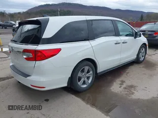 2020 Honda Odyssey EX-L with VIN 5FNRL6H7XLB053197, listed as a IAAI auction lot 41909798 with 37,702 mi miles. Bid and sale history available at carsss.com. Image 4.