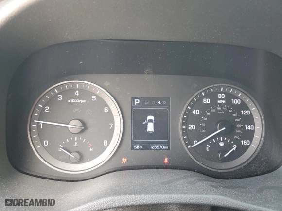 2017 Hyundai Tucson Value with VIN KM8J33A29HU534109, listed as a Copart auction lot 54299375 with 126,570 mi miles and Clean Title. Bid and sale history available at carsss.com. Image 9.