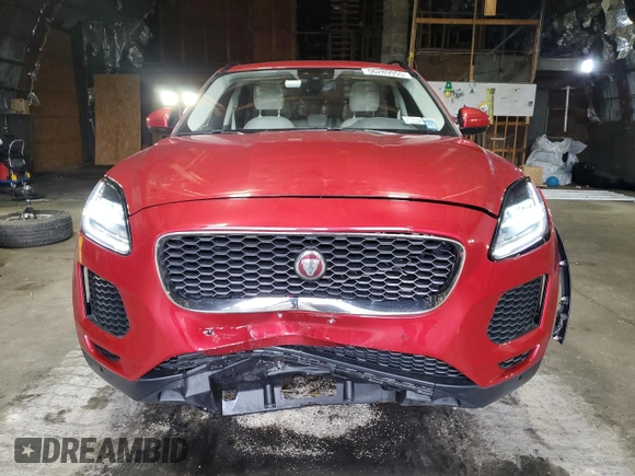 2018 Jaguar E-Pace SE with VIN SADFP2FX7J1Z05454, listed as a Copart auction lot 56289955 with 45,182 mi miles and Salvage Title. Bid and sale history available at DreamBid. Image 5.