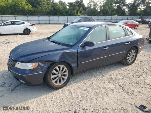 2006 Hyundai Azera SE with VIN KMHFC46F86A079971, listed as a Copart auction lot 67713014 with 95,012 mi miles and Salvage Title. Bid and sale history available at carsss.com. Image 1.