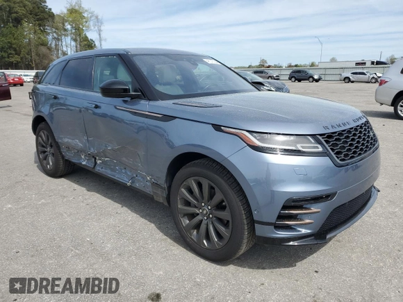 2019 Land Rover Range Rover Velar R-Dynamic SE with VIN SALYL2EX8KA779570, listed as a Copart auction lot 48140394 with 47,861 mi miles. Bid and sale history available at carsss.com. Image 4.