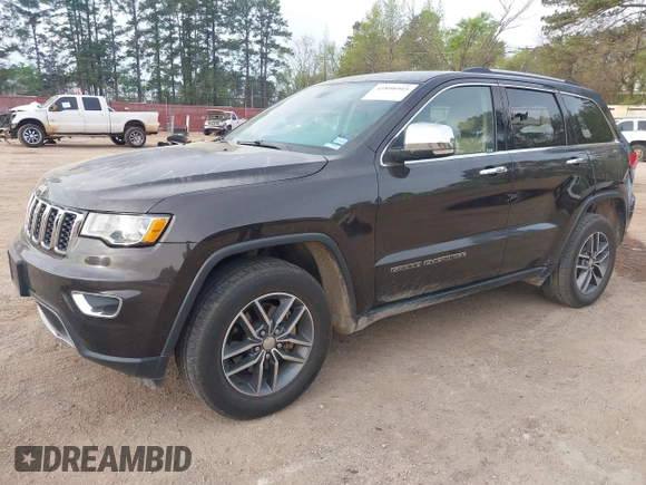 2017 Jeep Grand Cherokee Limited z VIN 1C4RJEBG2HC614604, wystawiony jako IAAI lot #41898905 z przebiegiem 140 049 mil mil oraz . Historia ofert i sprzedaży dostępna na DreamBid. Obrazek 18.