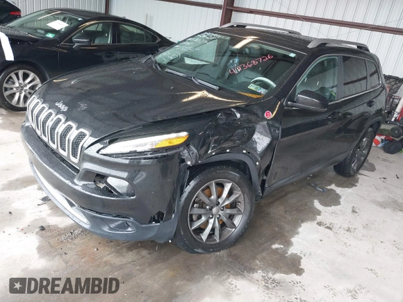 2014 Jeep Cherokee Limited with VIN 1C4PJMDS4EW182532, listed as a IAAI auction lot 42368726 with 124,060 mi miles and . Bid and sale history available at DreamBid. Image 17.