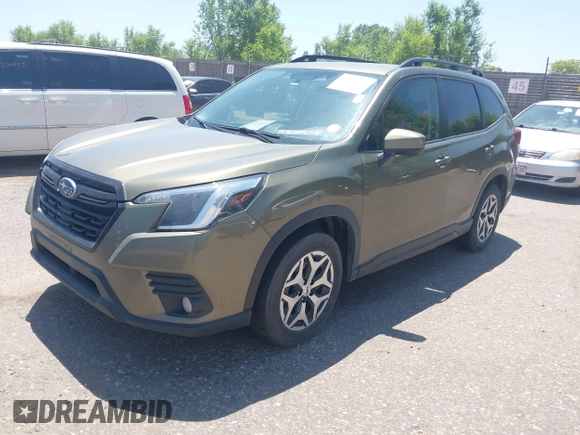 2023 Subaru Forester Premium with VIN JF2SKADC9PH423587, listed as a IAAI auction lot 42495411 with 72,423 mi miles and . Bid and sale history available at DreamBid. Image 17.