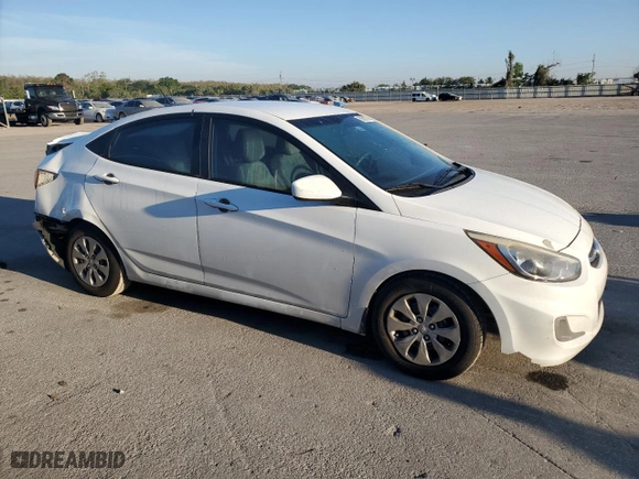 2016 Hyundai Accent SE with VIN KMHCT4AE9GU972118, listed as a Copart auction lot 50583875 with 72,866 mi miles and Salvage Title. Bid and sale history available at carsss.com. Image 4.