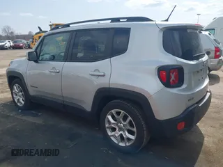 2017 Jeep Renegade Latitude with VIN ZACCJABBXHPG07320, listed as a IAAI auction lot 41828760 with 116,684 mi miles. Bid and sale history available at carsss.com. Image 3.
