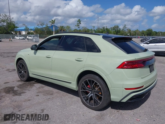 2023 Audi Q8 Premium Plus z VIN WA1EVBF14PD016072, wystawiony jako IAAI lot #41947316 z przebiegiem Nie podano mil oraz . Historia ofert i sprzedaży dostępna na DreamBid. Obrazek 3.