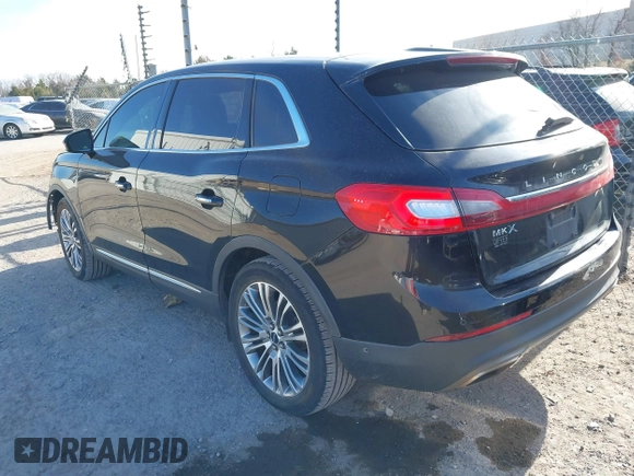 2018 Lincoln MKX Reserve with VIN 2LMPJ6LR4JBL26828, listed as a IAAI auction lot 41143231 with 94,741 mi miles. Bid and sale history available at carsss.com. Image 3.