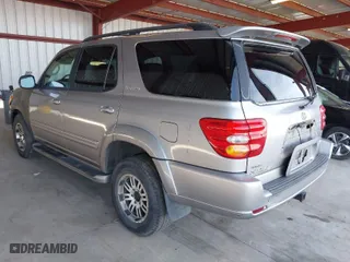 2002 Toyota Sequoia Limited with VIN 5TDBT48A72S078764, listed as a IAAI auction lot 41644064 with 433,681 mi miles. Bid and sale history available at carsss.com. Image 3.