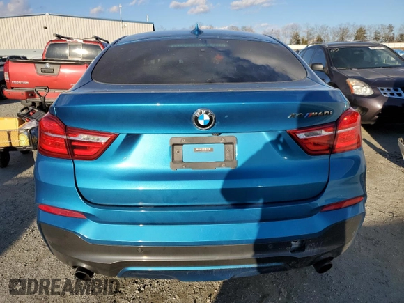 2017 BMW X4 M40i z VIN 5UXXW7C35H0U26255, wystawiony jako Copart lot #41468925 z przebiegiem 106 786 mil mil oraz Szkoda całkowita • Salvage title. Historia ofert i sprzedaży dostępna na DreamBid. Obrazek 6.
