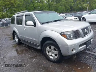 2005 Nissan Pathfinder SE with VIN 5N1AR18W65C768169, listed as a IAAI auction lot 42341278 with Not provided miles and . Bid and sale history available at DreamBid. Image 1.
