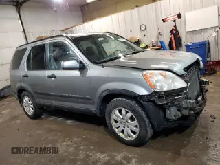 2005 Honda CR-V EX with VIN SHSRD78855U307065, listed as a Copart auction lot 47274375 with 61,104 mi miles and Salvage Title. Bid and sale history available at DreamBid. Image 4.