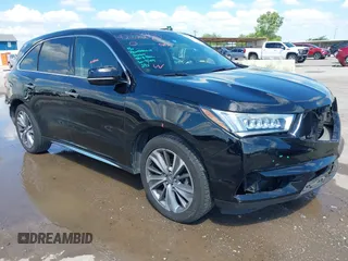 2017 Acura MDX Technology with VIN 5FRYD3H57HB011582, listed as a IAAI auction lot 42222900 with 121,517 mi miles and . Bid and sale history available at DreamBid. Image 1.