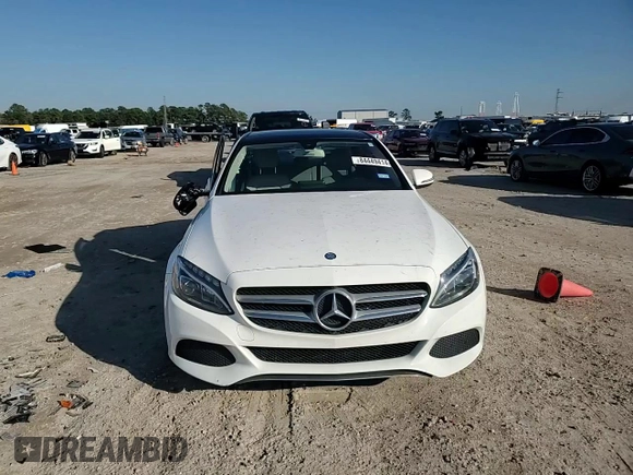 2017 Mercedes-Benz C 300 with VIN 55SWF4JB7HU218562, listed as a Copart auction lot 84449414 with 91,073 mi miles and Salvage title. Bid and sale history available at DreamBid. Image 11.