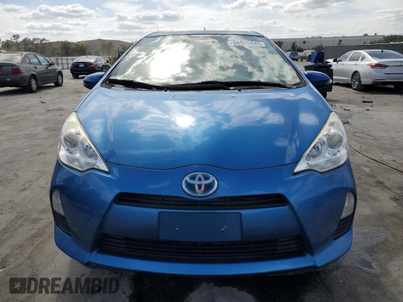 2014 Toyota Prius One with VIN JTDKDTB38E1568326, listed as a Copart auction lot 54869445 with 156,858 mi miles and Salvage Title. Bid and sale history available at DreamBid. Image 5.