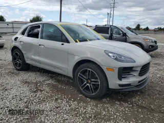 2021 Porsche Macan with VIN WP1AA2A54MLB17137, listed as a Copart auction lot 60963105 with 5,152 mi miles and Salvage title. Bid and sale history available at DreamBid. Image 4.