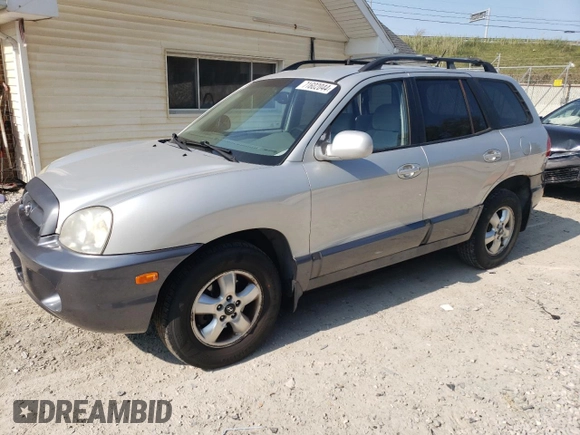 2006 Hyundai Santa Fe GLS with VIN KM8SC13E86U101698, listed as a Copart auction lot 71602044 with 72,416 mi miles and Salvage Title. Bid and sale history available at carsss.com. Image 1.
