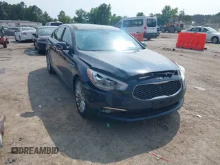 2015 Kia K900 Luxury с VIN KNALW4D41F6020535, выставлен на аукционе IAAI как лот 42364955 с пробегом 131 604 миль миль и . История ставок и продаж доступна на DreamBid. Изображение 1.