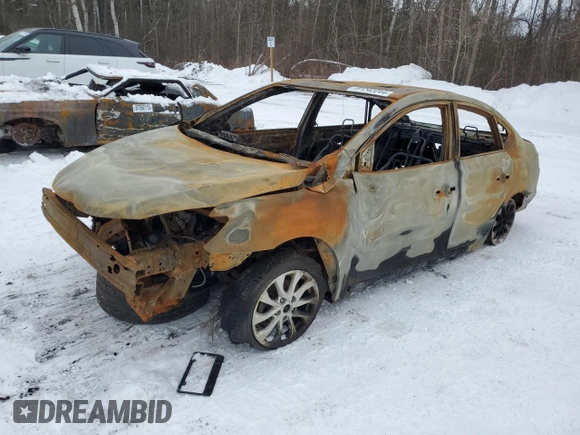 2017 Nissan Sentra S with VIN 3N1AB7AP1HY313369, listed as a Copart auction lot 87242244 with Not provided miles and Non repairable. Bid and sale history available at DreamBid. Image 1.