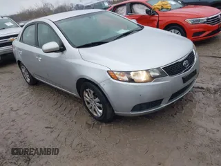 2012 Kia Forte LX with VIN KNAFT4A23C5506564, listed as a IAAI auction lot 41992435 with 155,372 mi miles. Bid and sale history available at carsss.com. Image 1.