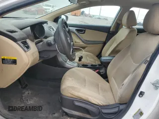 2011 Hyundai Elantra GLS with VIN 5NPDH4AE8BH049156, listed as a Copart auction lot 51087995 with 56,529 mi miles and Salvage Title. Bid and sale history available at carsss.com. Image 7.