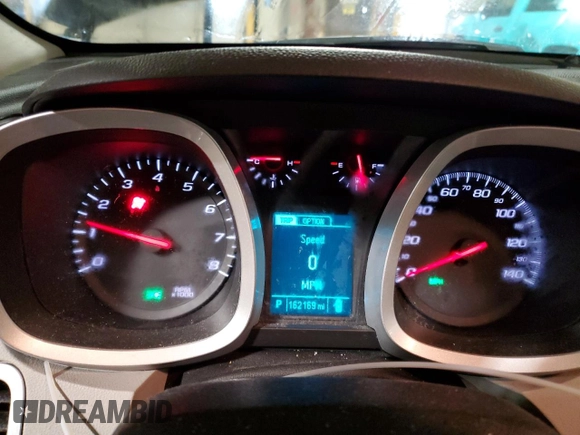2013 Chevrolet Equinox LT with VIN 2GNFLEE39D6206312, listed as a Copart auction lot 43780975 with 162,169 mi miles and Salvage Title. Bid and sale history available at carsss.com. Image 9.