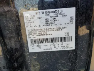 2008 Ford F-150 XLT with VIN 1FTPW14508FB42656, listed as a Copart auction lot 52547545 with 128,134 mi miles and Salvage Title. Bid and sale history available at carsss.com. Image 12.