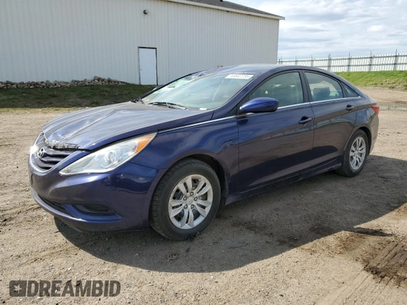 2012 Hyundai Sonata GLS with VIN 5NPEB4AC9CH449068, listed as a Copart auction lot 53642235 with 159,010 mi miles and Clean Title. Bid and sale history available at carsss.com. Image 1.