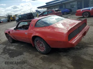 1980 Pontiac Firebird с VIN 2W87WAN106269, выставлен на аукционе Copart как лот 52419195 с пробегом 95 865 миль миль и Списание • Salvage title. История ставок и продаж доступна на DreamBid. Изображение 2.